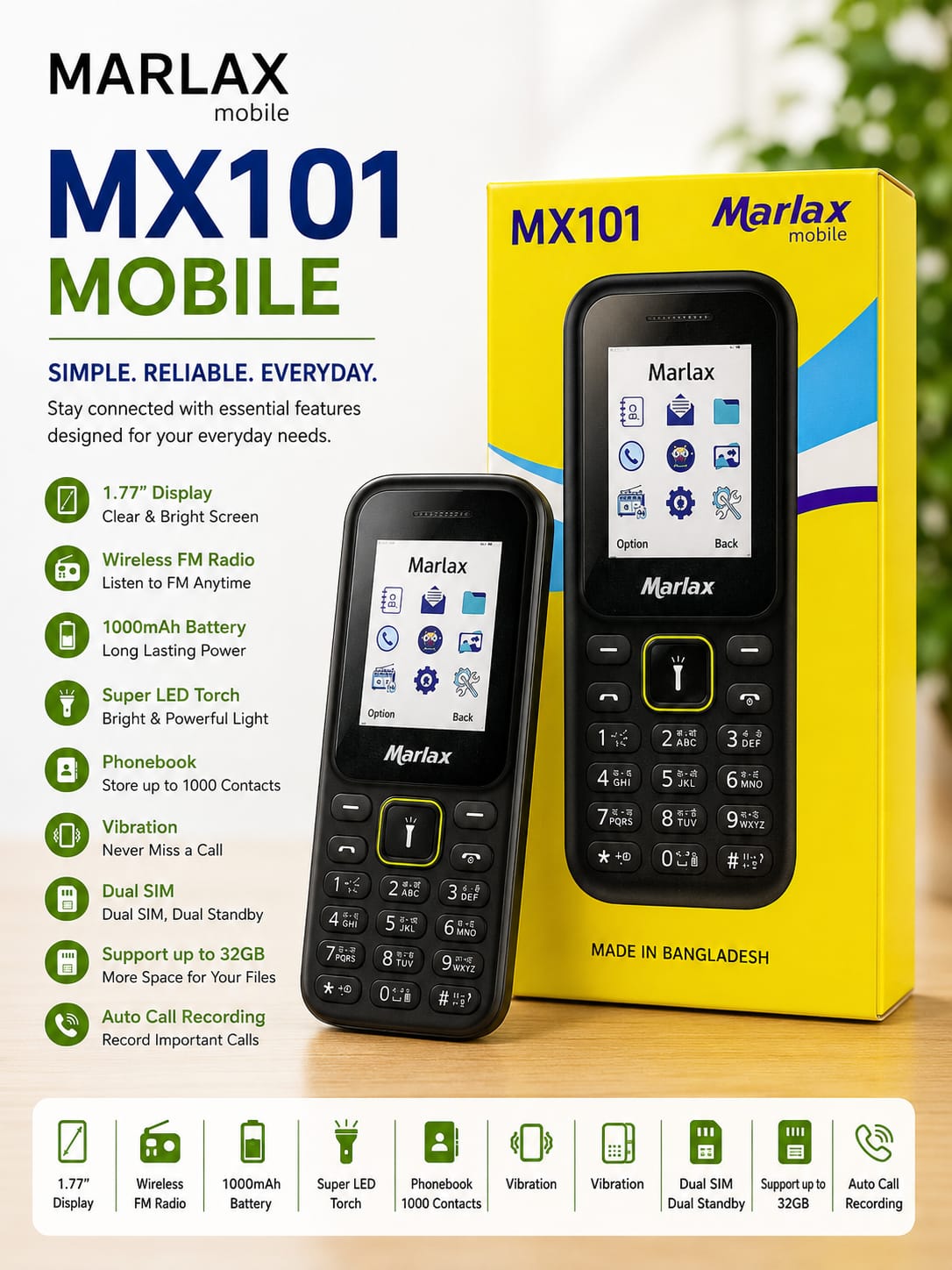 Marlax MX101 Mobile Original