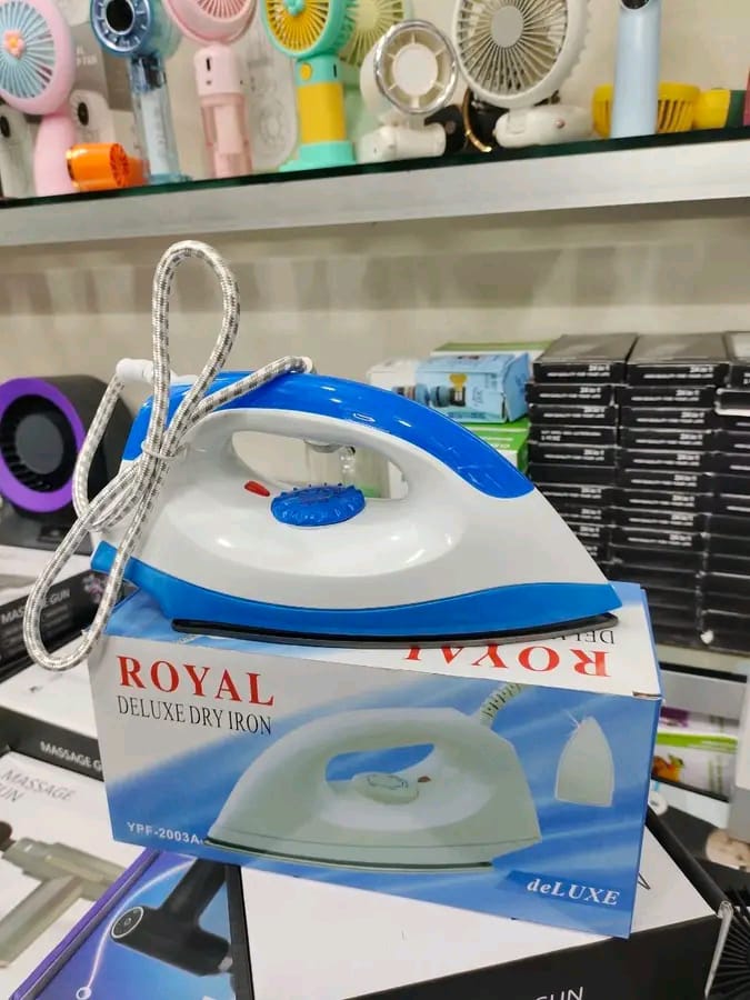 Royal Deluxe Dry Iron – Model YPF-2003A (1000W)
