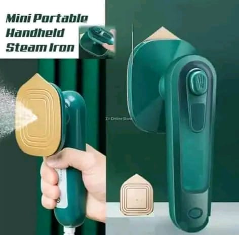 Mini electric dry iron machine with spray water স্প্রে জল সহ মিনি বৈদ্যুতিক শুকনো লোহার মেশিন।