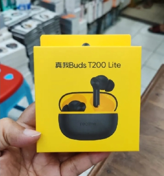 Realme Buds T200 Lite TWS Earbuds - Black