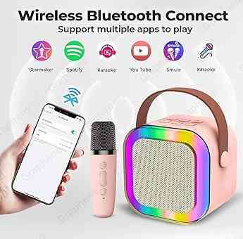K12 Karaoke Portable multifunction Bluetooth Speaker With 1 MIC