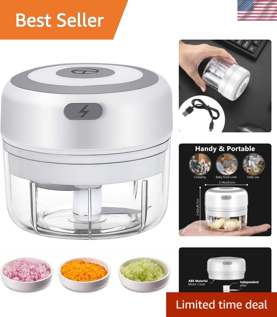 Mini USB Food Processor 250ml | মিনি USB ফুড চপার