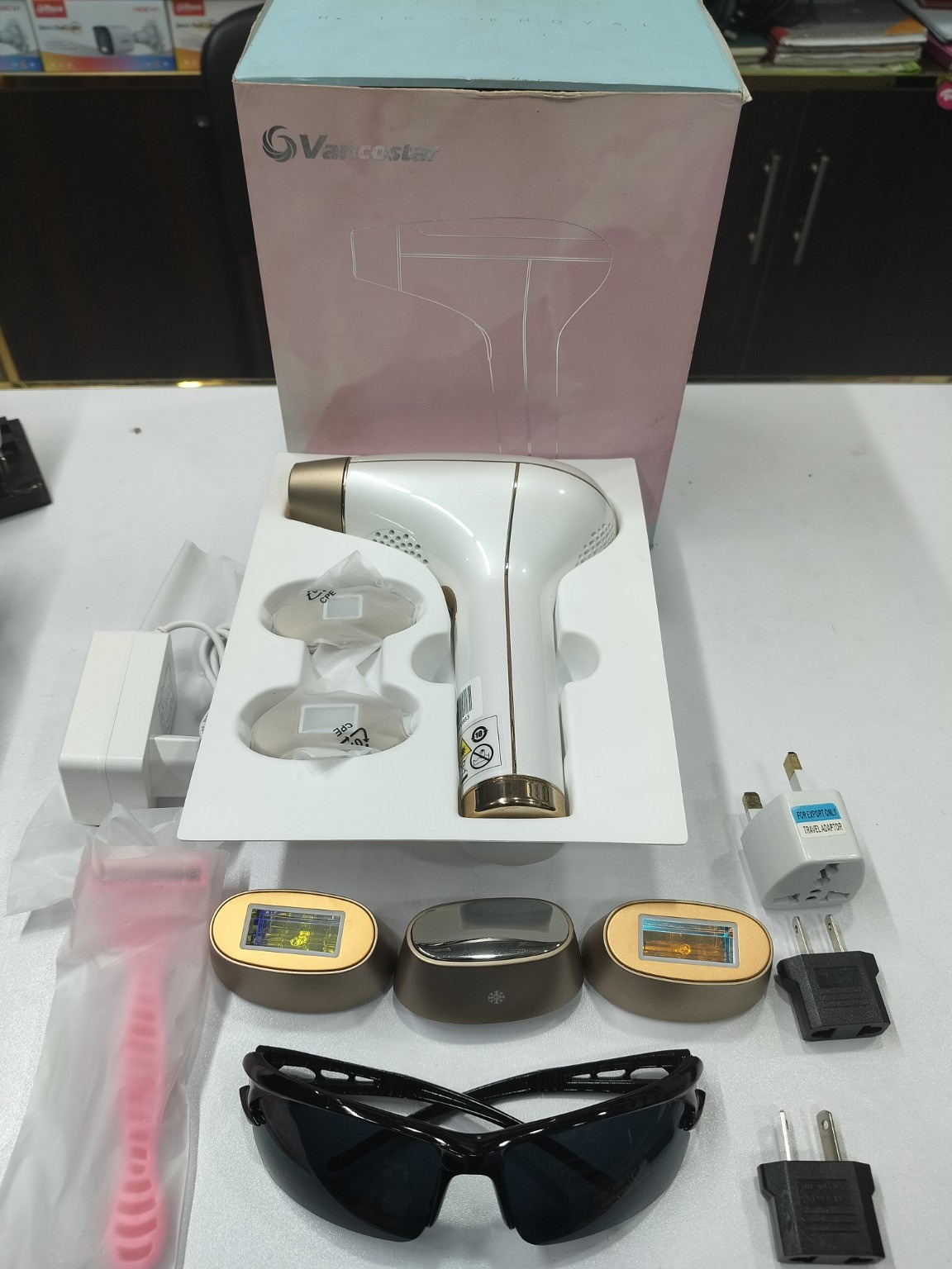Vancostar AP70 IPL Hair Removal Device Complete Kit